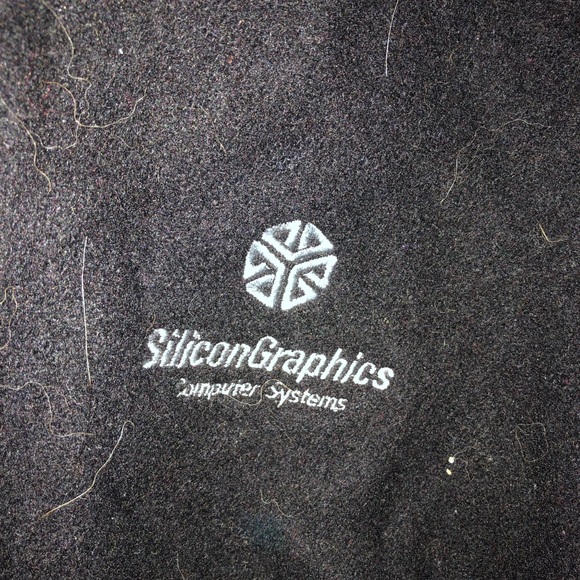 Vintage Silicon Graphics Wool Jacket—416 $50 or $45 w/offer - Picture 3 of 5